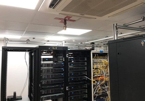 پروژه افزایش ظرفیت قرارگیری تجهیزات سخت افزاری در مرکز داده دانشگاه